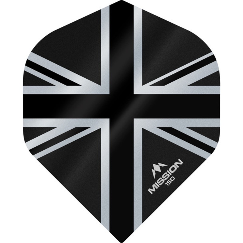 Mission – Alliance – Union Jack Flights – No2 (Standard) – 150 Micron – Black