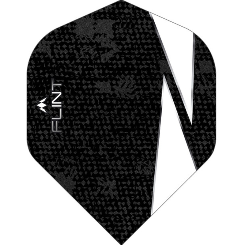 Mission Flint Flights – 100 Micron – UV Finish – No2 (Standard) – White