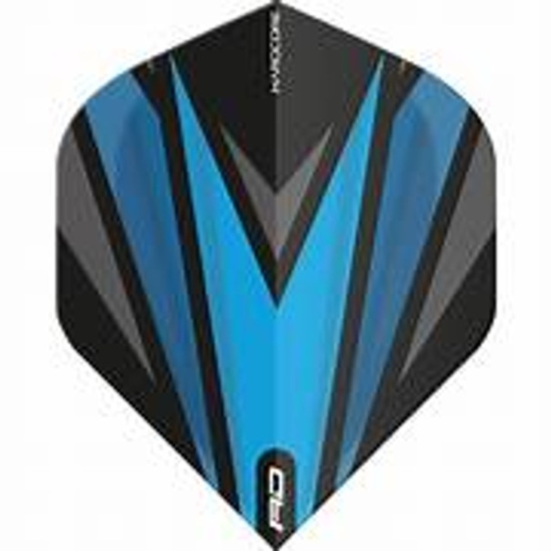 Red Dragon Hardcore Black and Blue Standard Flights