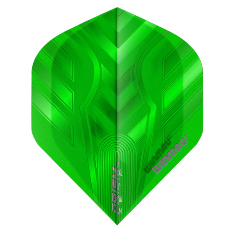 Winmau Prism Zeta Standard Flight – Green