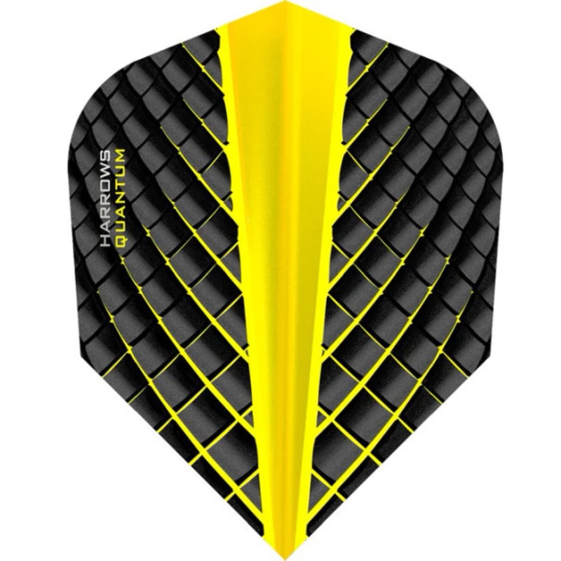 5 sets Harrows QUANTUM Standard – Yellow/Black