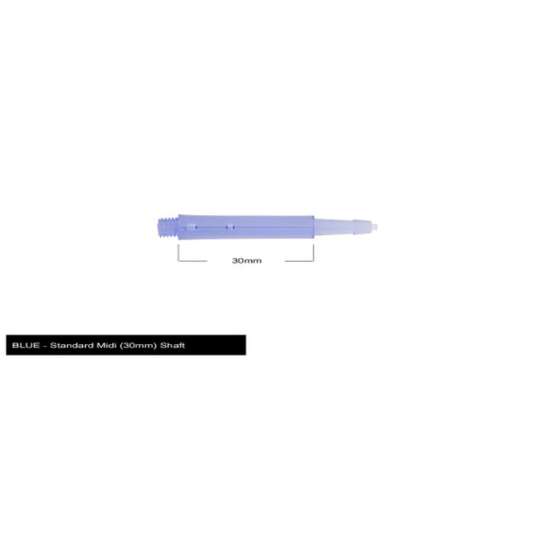 Harrows Clic Standard Midi 2ba Shafts – Blue