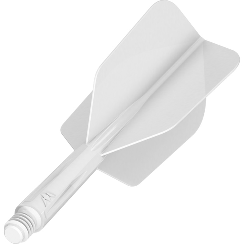 Mission Force 90 – New Moulded Flight & Shaft System -White- Slim- Short