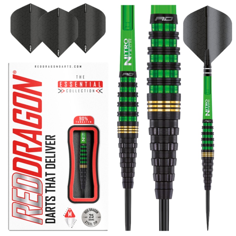 Red Dragon Krypton 25g Steel Tip