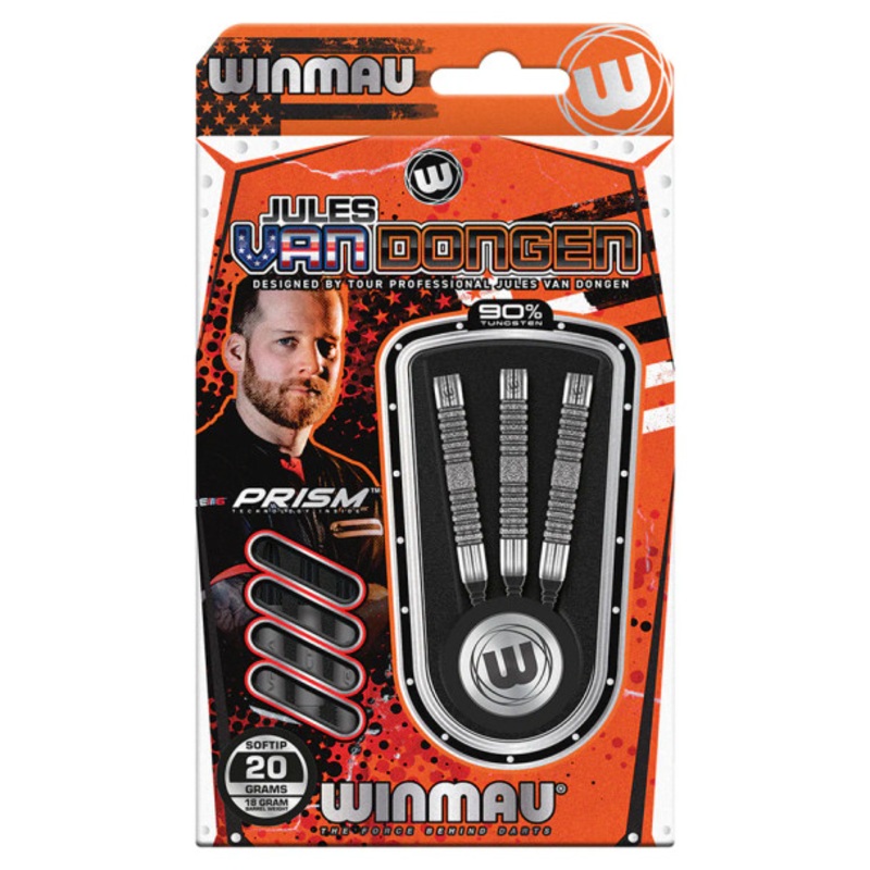 WINMAU JULES VAN DONGEN SOFT TIP – 20G