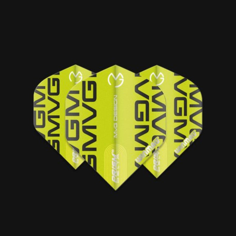 Winmau MvG Prism Delta Flights – No2 (Standard) – Green Print