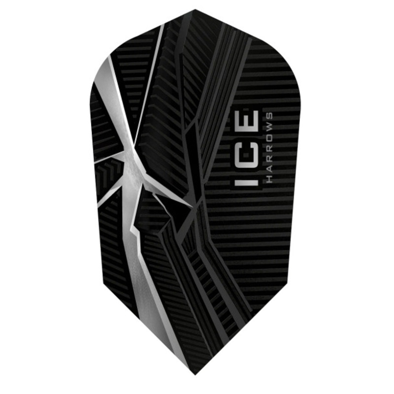 5 sets Harrows ICE Slim – Clear/Black