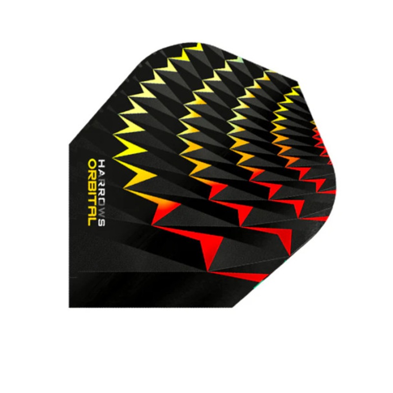 5 sets Harrows Orbital Standard – Yellow/Red