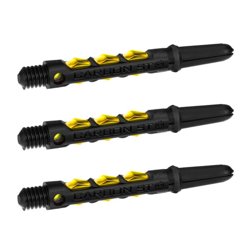 Harrows Carbon ST Intermediate (Midi) Shaft – Black / Yellow