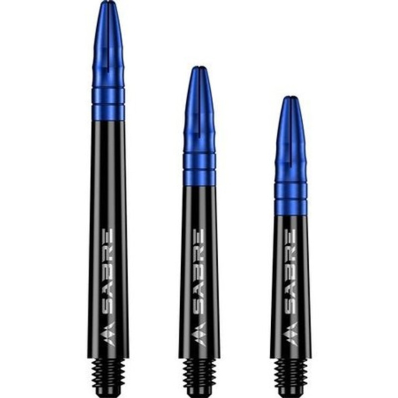 Mission Sabre Shafts – Black Base / Blue Top