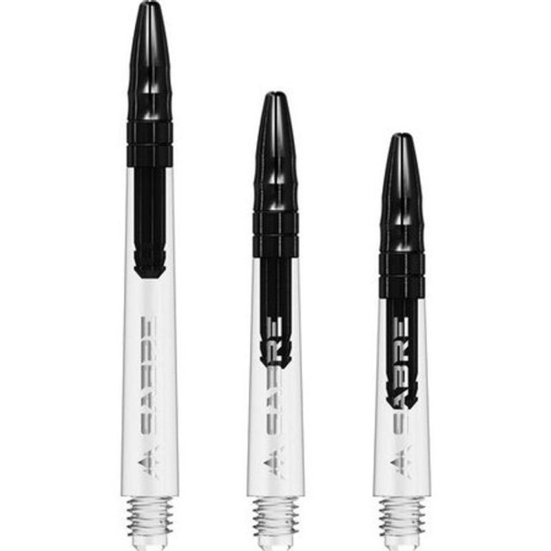 Mission Sabre Shafts – Clear Base / Black Top