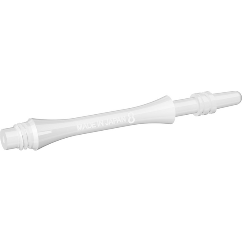 Target 8 Flight Slim White 26mm Spin Shaft
