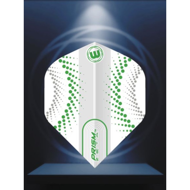 Winmau Prism Zeta White & Green