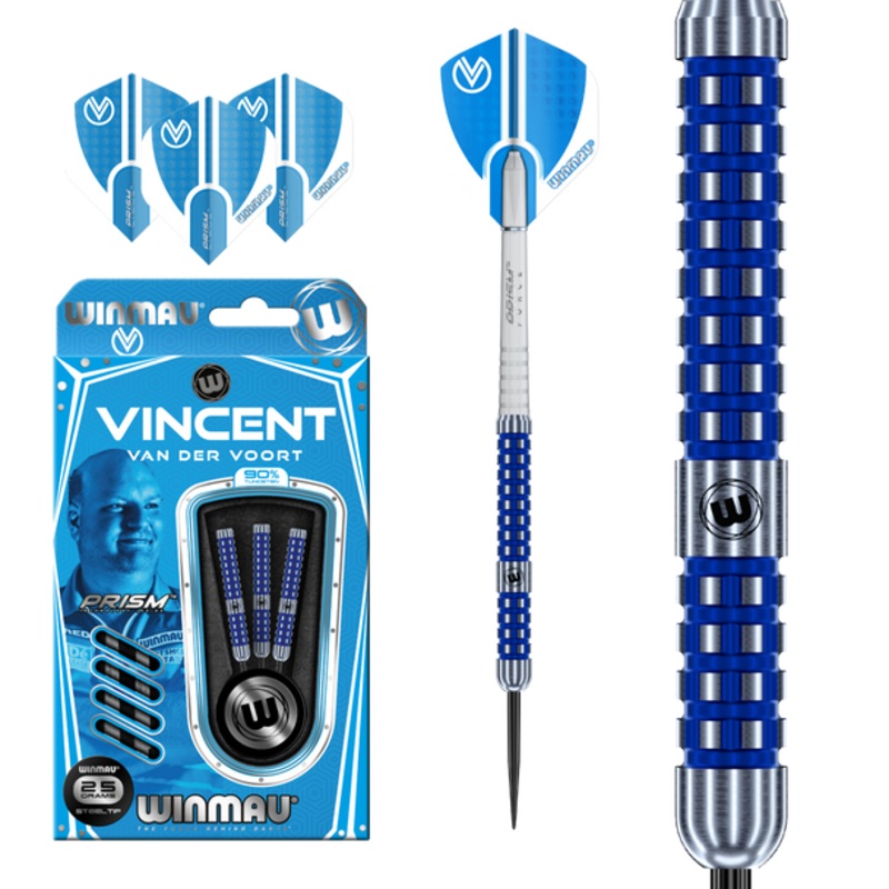 Winmau Vincent Van Der Voort Steel Tip – 25g
