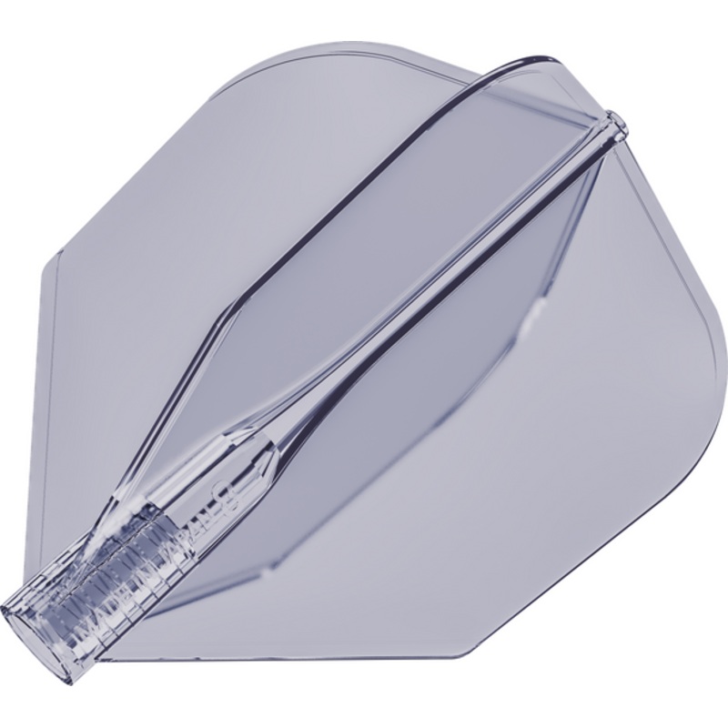 Target 8 Flight Clear Candy Black Berry Shape (No6)