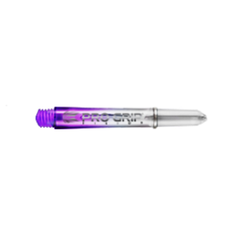Target Pro Grip Vision Shafts – Clear Purple Intermediate
