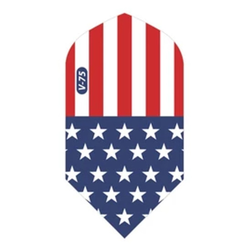 V-75 Flights Slim American Flag Translucent Classic