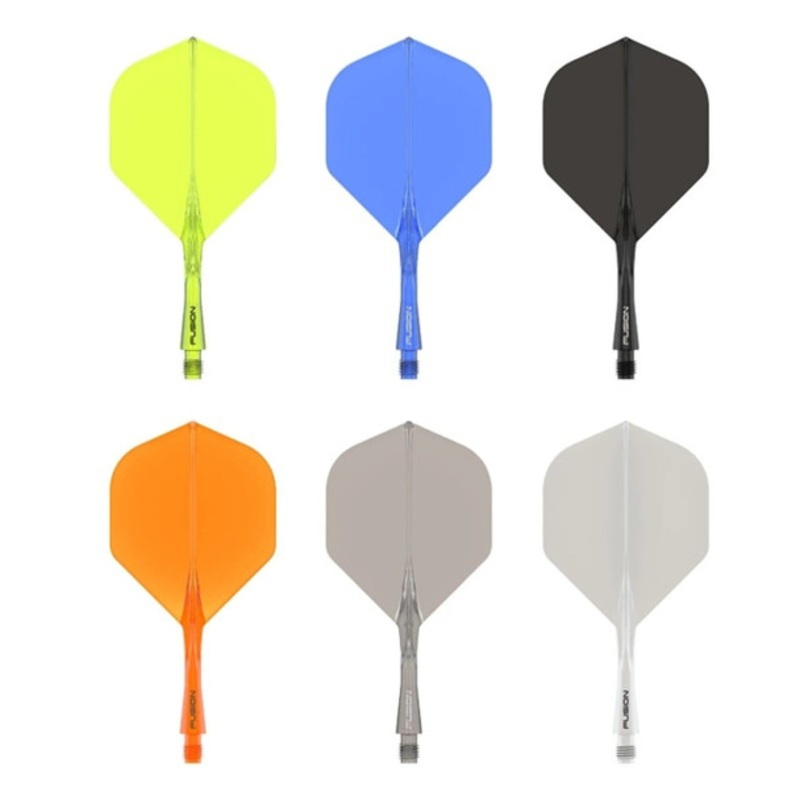 Winmau Fusion Neon Orange NO2 Flights Intermediate