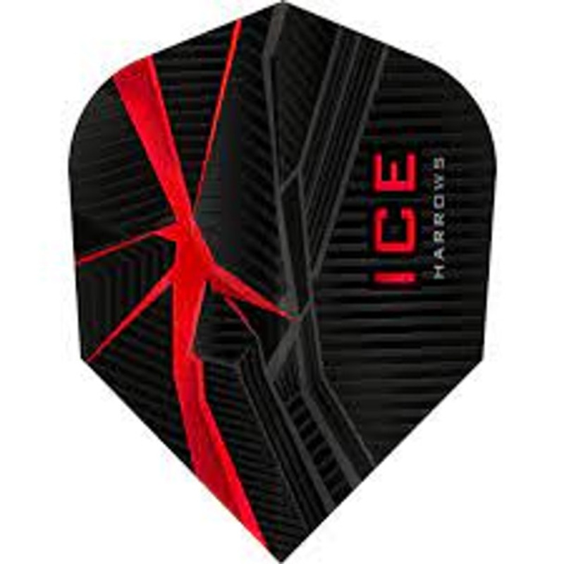 5 sets Harrows ICE Standard – Red/Black