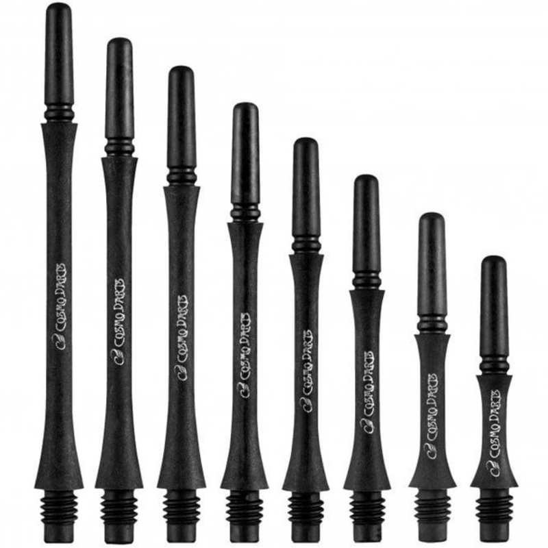 Cosmo Fit Shaft Carbon Slim Spinning Black Size 5