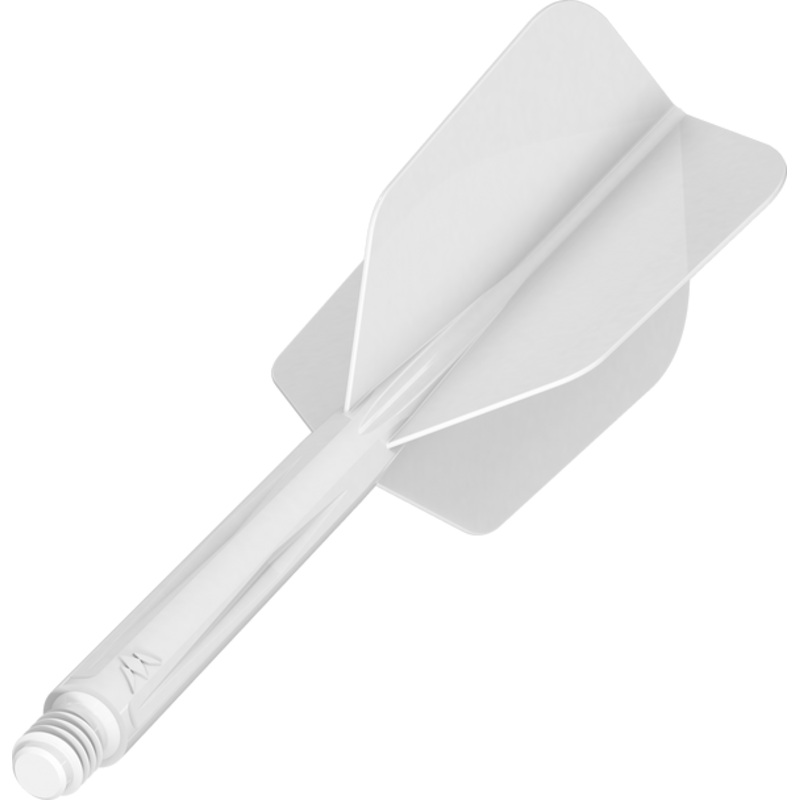 Mission Force 90 – New Moulded Flight & Shaft System -White- Slim-  Medium