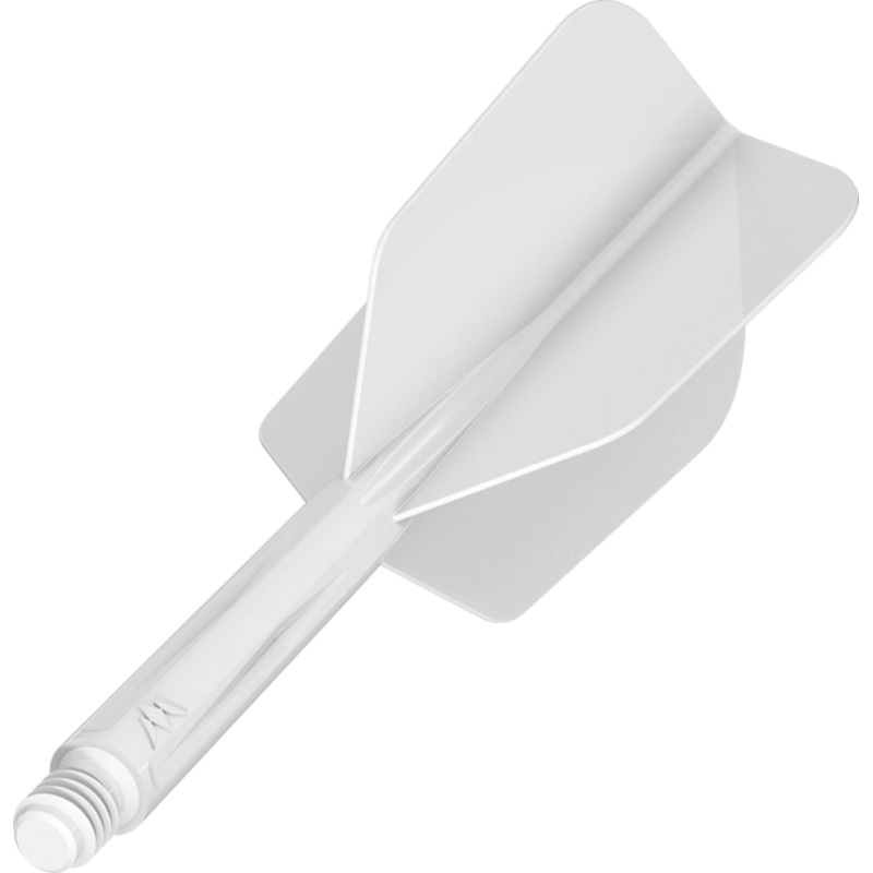 Mission Force 90 – New Moulded Flight & Shaft System -White- Slim-Tweenie