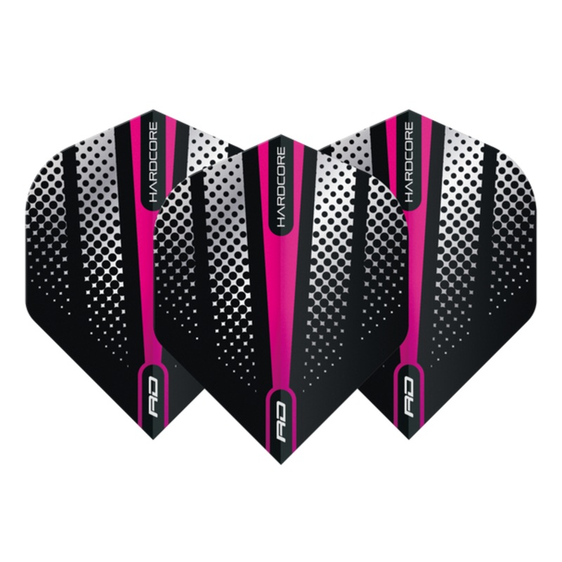 Red Dragon Hardcore Radical Pink Flash Standard Flights