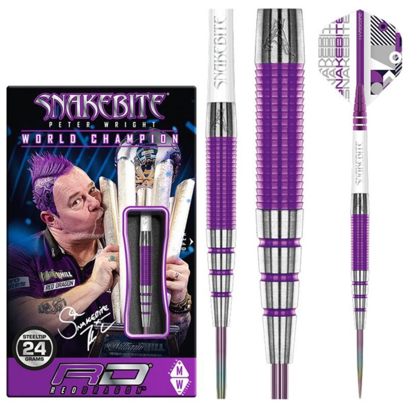 Red Dragon Peter Wright PL 15 Medusa 24g Steel Tip