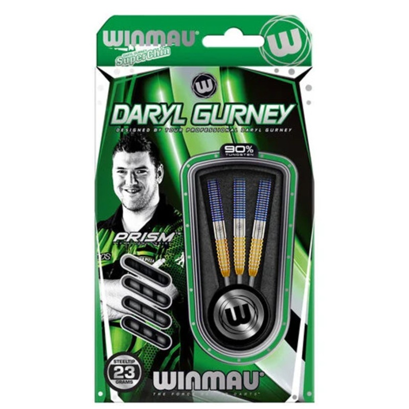 Winmau Daryl Gurney SC 1.0 Series Steel Tip Darts – 23gm