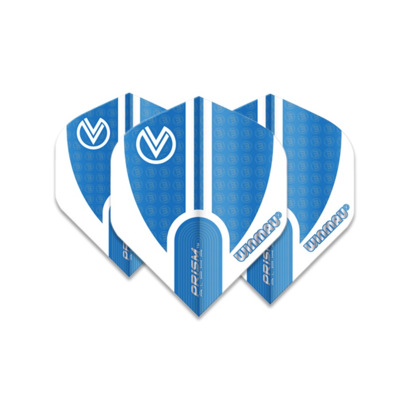 Winmau Prism Alpha Standard Flight – VvV Blue & White