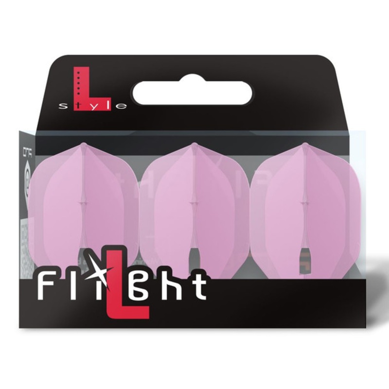 L-style L1 Pro “Limited Edition” Fallon Sherrock Signature Champagne Flights – Clear Pink