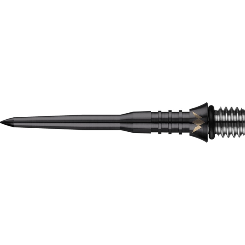 Mission – Titan Pro – Titanium Conversion Points – Soft to Steel – Grooved – 30mm – Black