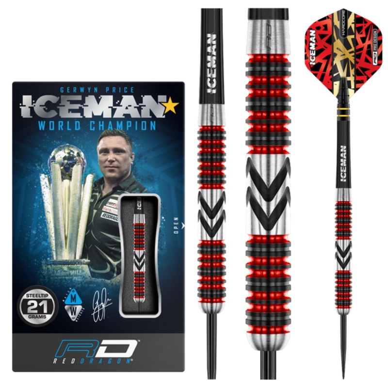 Red Dragon Gerwyn Price Firebird Steel Tip – 23g