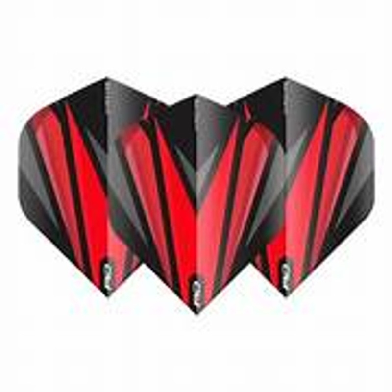Red Dragon Hardcore Black and Red Standard Flights