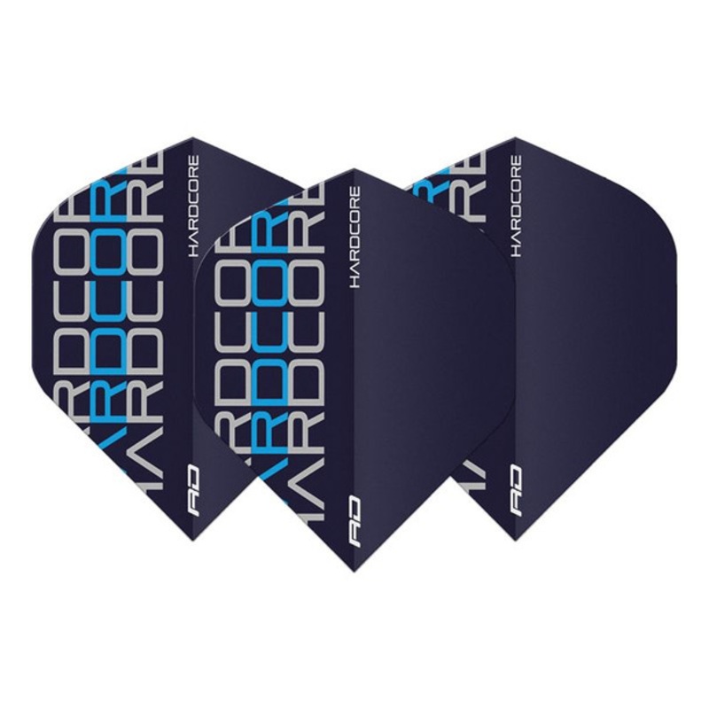 Red Dragon Hardcore XT Blue Triple Standard Flights