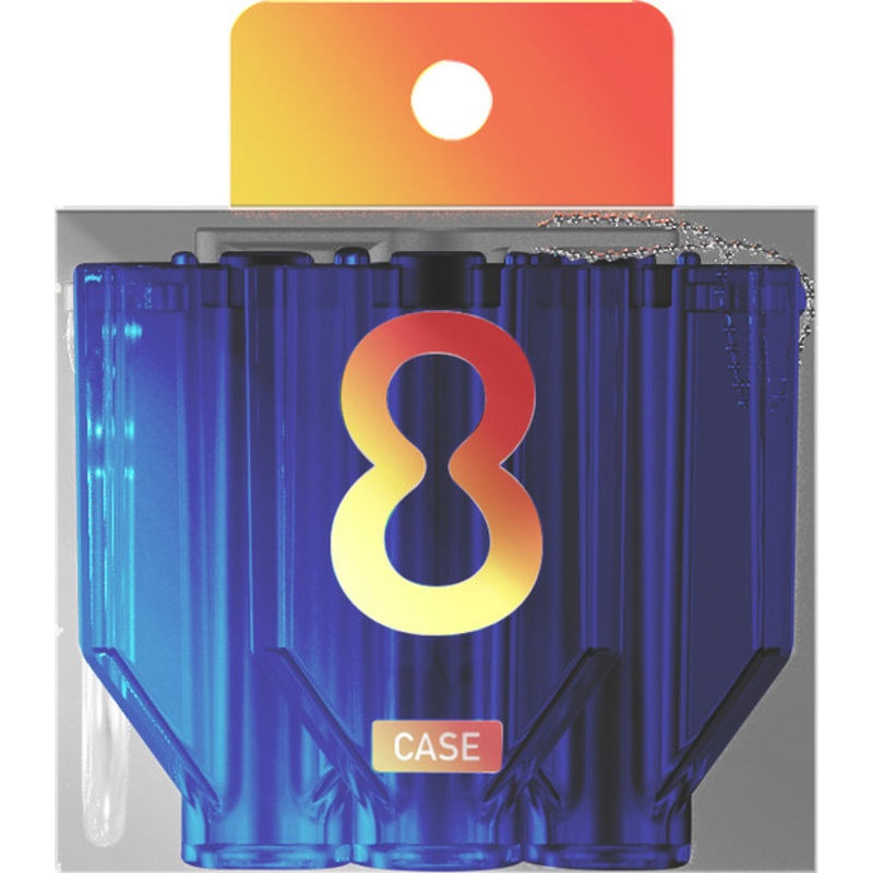 Target 8 FLIGHT CASE CLEAR BLUE