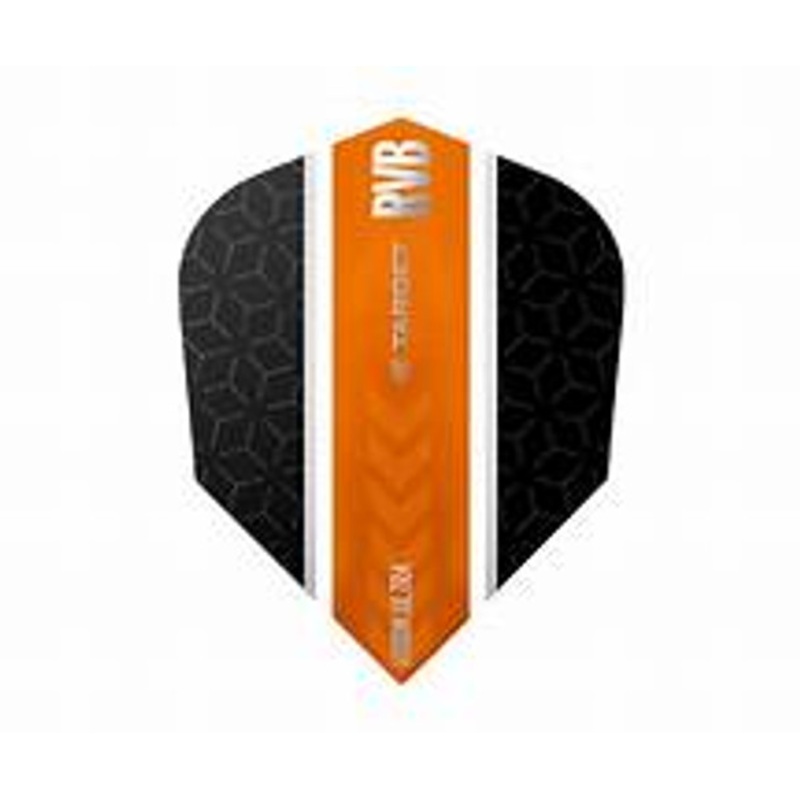 Target RVB Vision Blk/Orange Stripe No.6 Flights – Small Standard