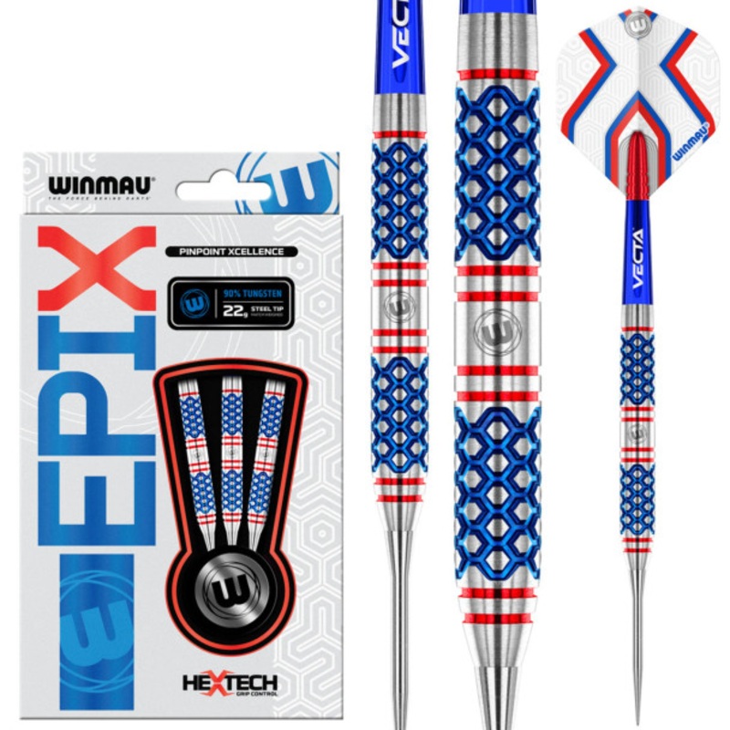 Winmau Epix 90% Tungsten 22g Steel