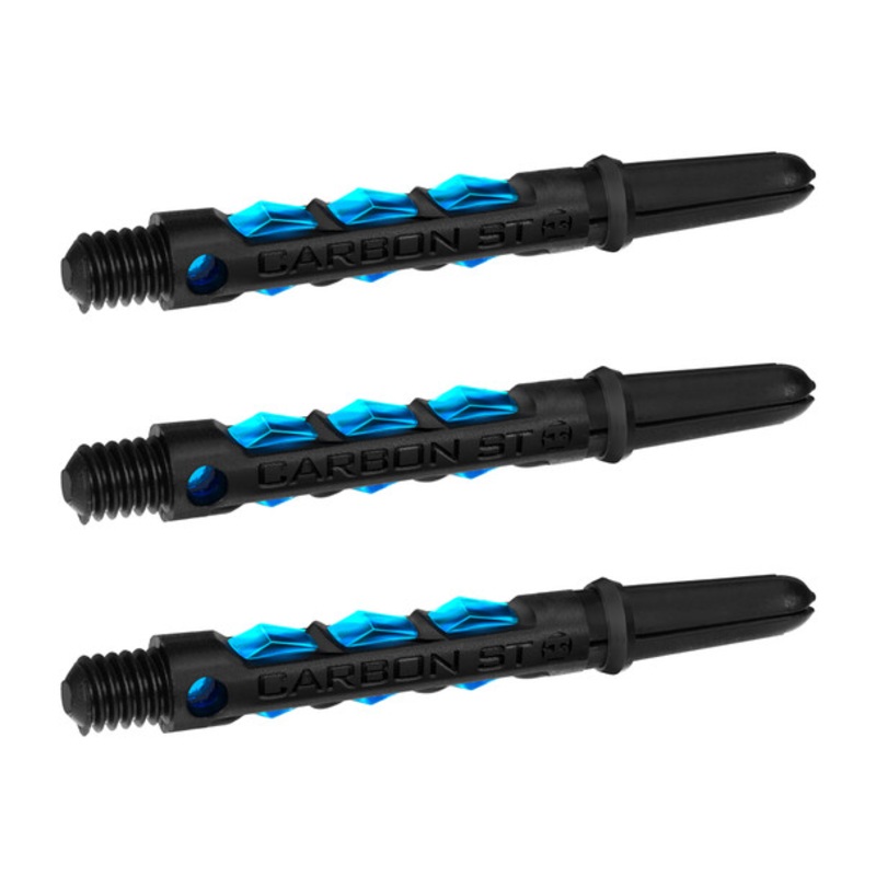 Harrows Carbon ST Intermediate (Midi) Shaft – Black / Aqua
