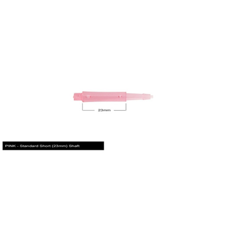 Harrows Clic Standard Short 2ba Shafts – Pink