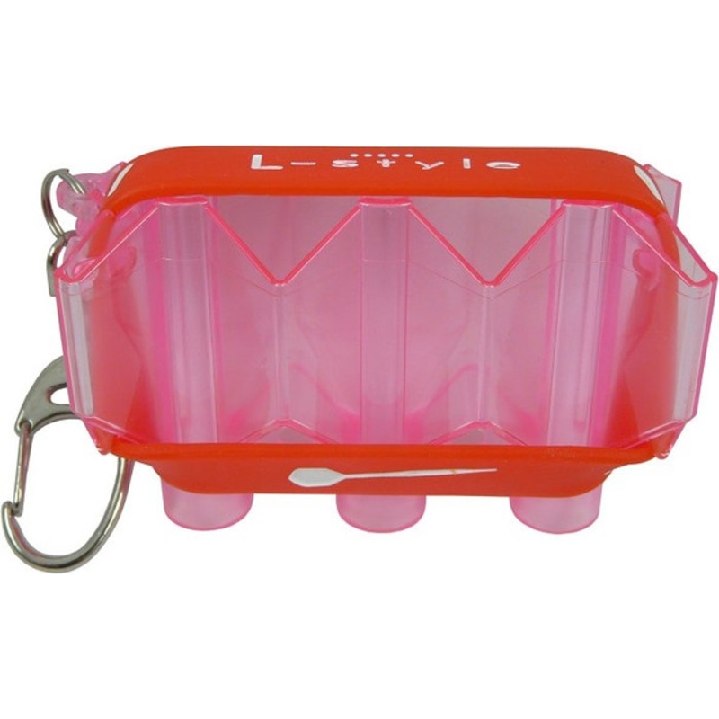 L-Style Krystal Flight Case – Clear Red