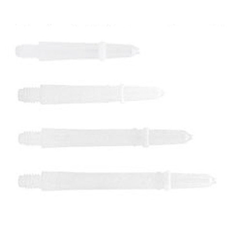 L-Style Laro Nylon Dart Shafts – Milky White, InBetween