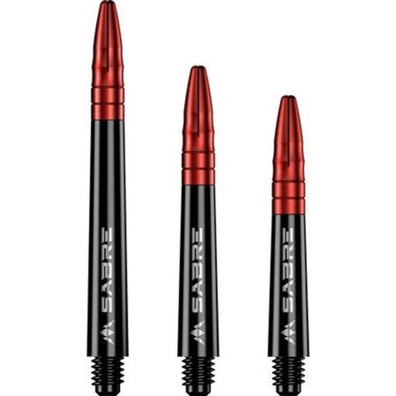 Mission Sabre Shafts – Black Base / Red Top
