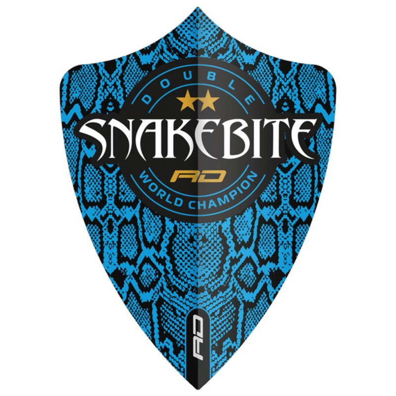 Red Dragon Peter Wright DWC Snake Skin Freestyle Flights