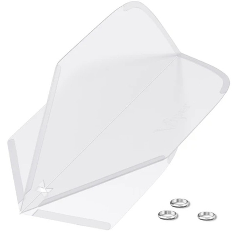 Viper Cool Flights Molded – Clear White Standard