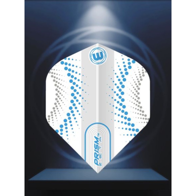 Winmau  Prism Zeta White & Blue