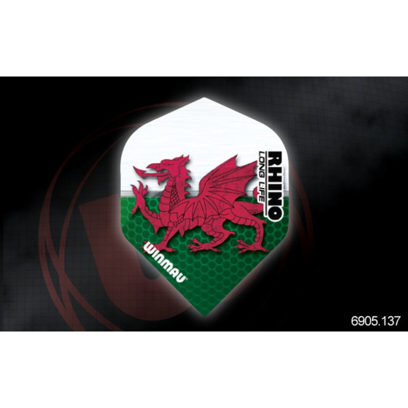 Winmau Rhino Long Life Extra Thick Standard Flights – 6905.137