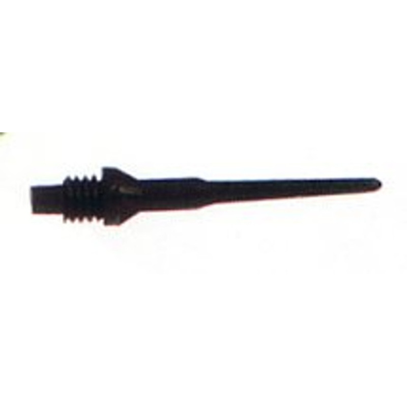 1/4″ Tufflex II Tips, 100 Tips, Black, Slotted, 37-1607-01