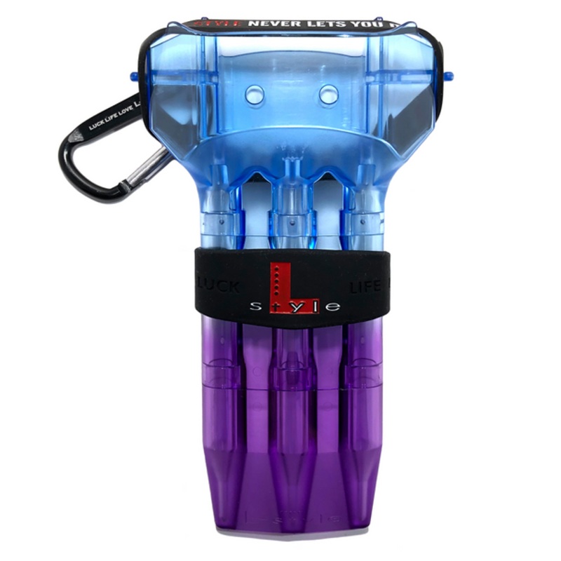 L-Style Krystal ONE Dart Case  Natural Nine Blueberry