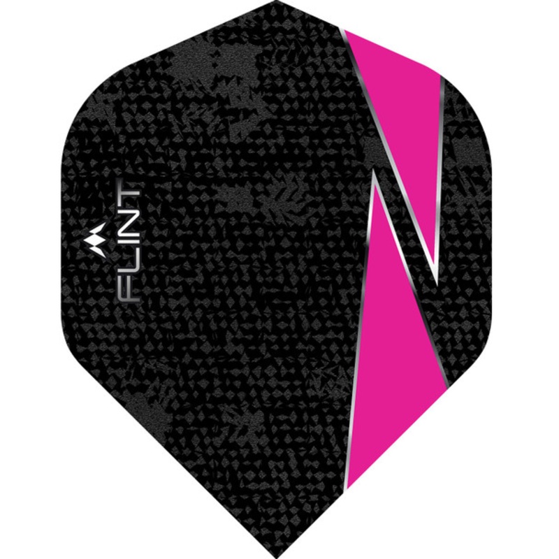 Mission Flint Flights – 100 Micron – UV Finish – No2 (Standard) – Pink